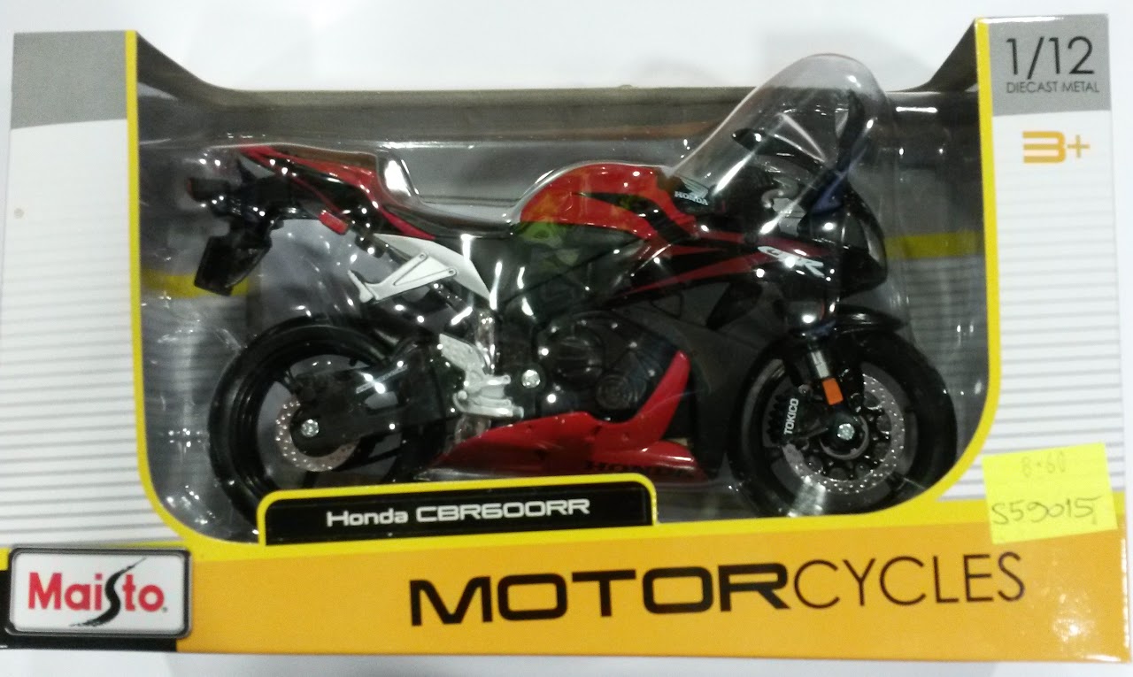 Model motocykla HONDA CBR 600 RR/Červená 1:12